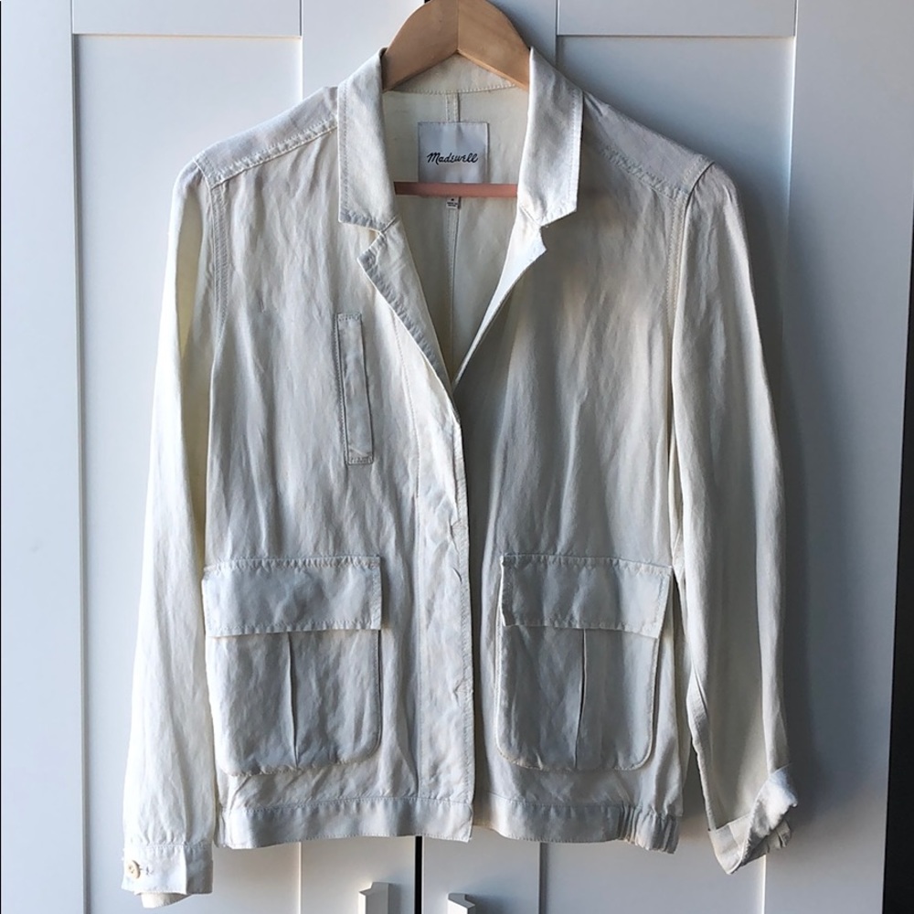 Madewell Linen Casual, Everyday Blazer